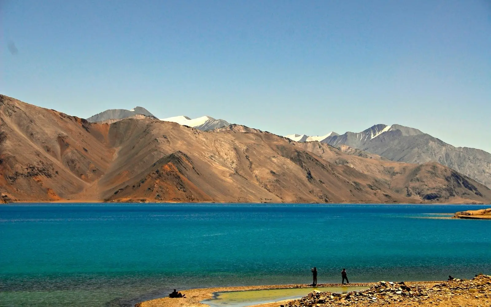 Pangong Lake travel destination in Ladakh with private tour and transport support